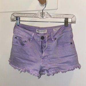 BullHead Purple Shorts